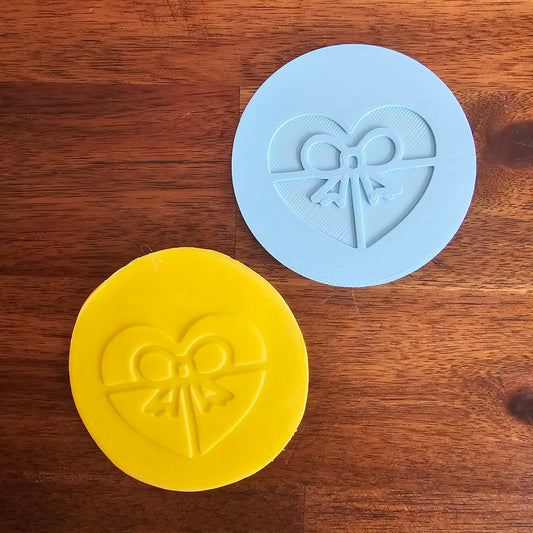 3D Printed Valentines Heart Debosser