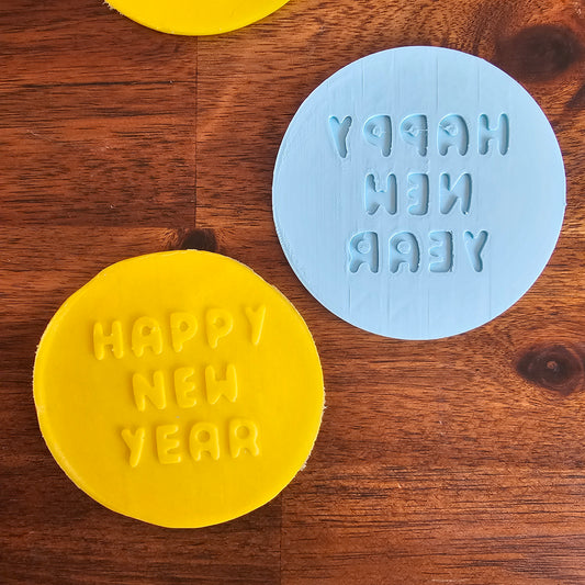 Happy New Year v2 - Stamp/Cutter